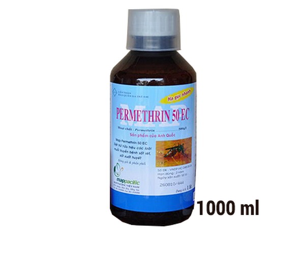 Sản phẩm thuốc diêt muỗi Permethrin 50EC