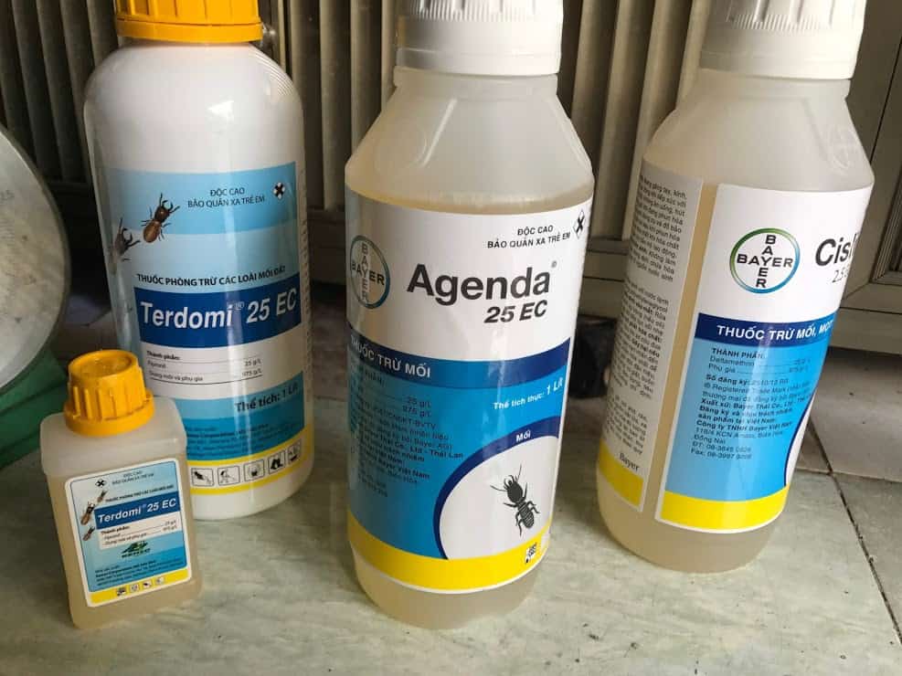 thuốc phun chống mối mọt
