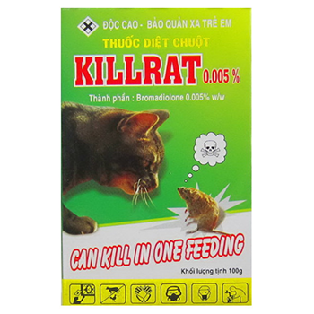 Thuốc diệt chuột Killrat sát thủ lừng danh