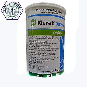 Klerat - thuốc diệt chuột sinh học Thụy Sĩ