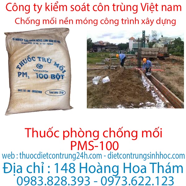 Địa chỉ bán thuốc diệt mối tại Hà Nội