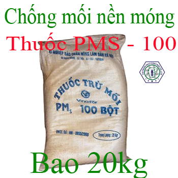 thuốc phòng mối pms 100 dạng bột - Báo giá thuốc chống mối